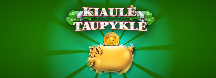 Kiaule Ruke Kiaulė taupyklė