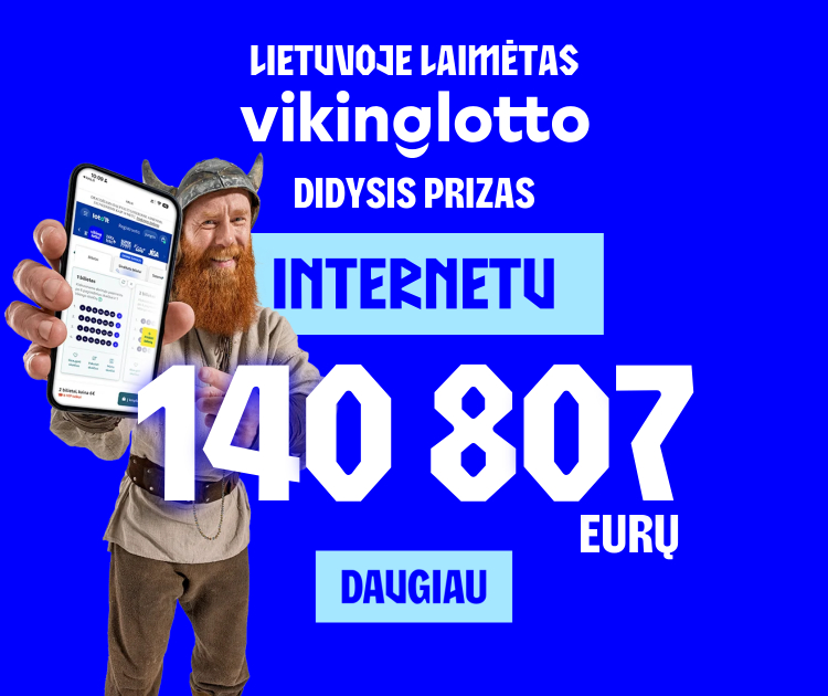 VL DP laimejimas