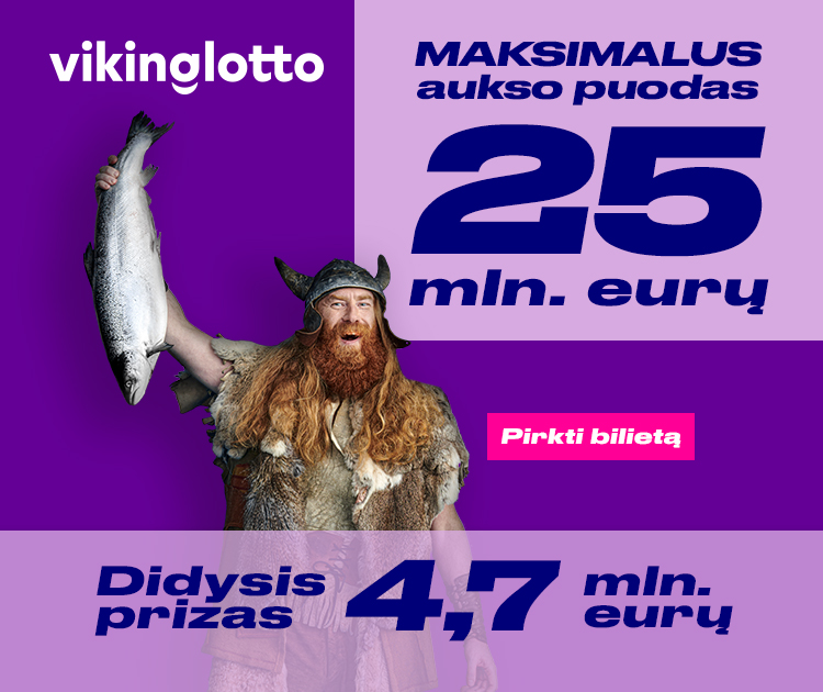 Vikinglotto Aukso puode - 25  mln