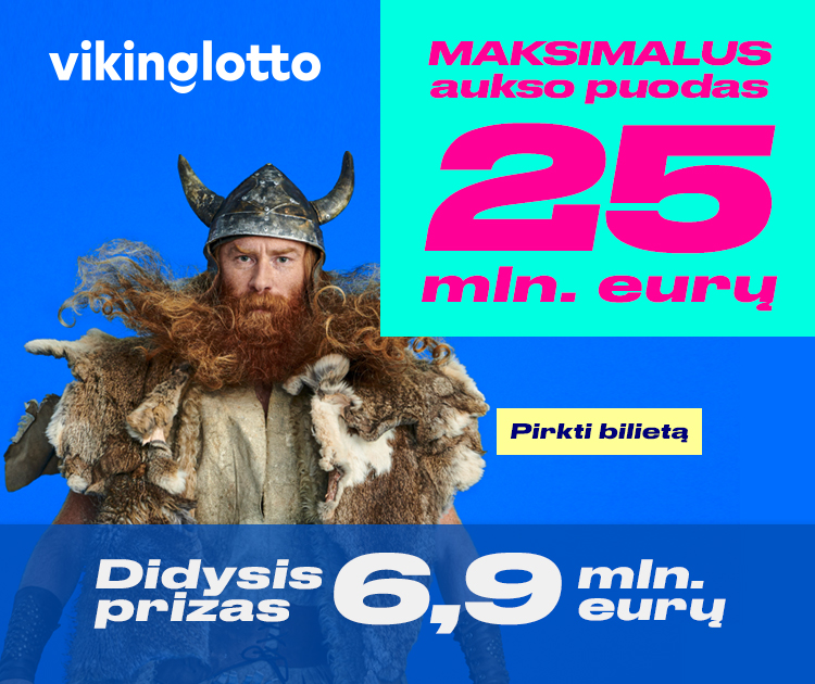 Vikinglotto Aukso puode - 25  mln