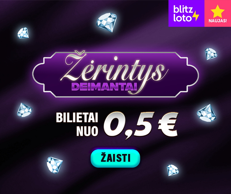 Blitz naujas žaidimas Žėrintys deimantai