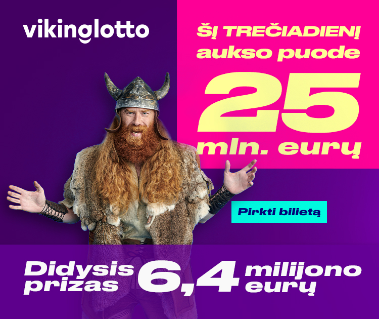 Vikinglotto Aukso puode - 25  mln