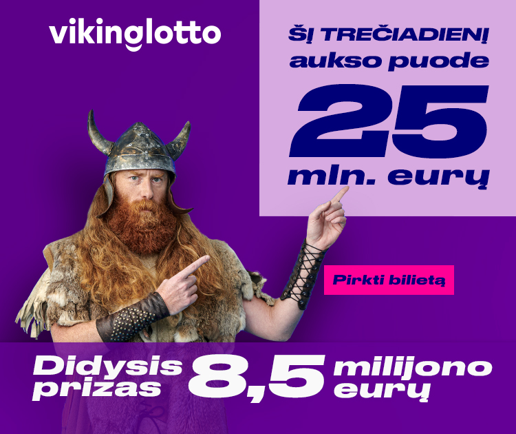 Vikinglotto Aukso puode - 25  mln