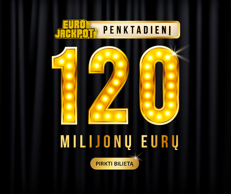 Eurojackpot 120 mln