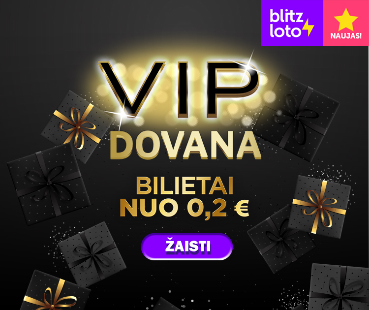 Blitz naujas žaidimas VIP DOVANA