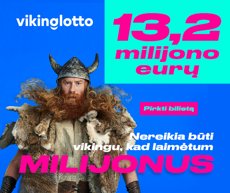 Vikinglotto Aukso puode - 13,2  mln