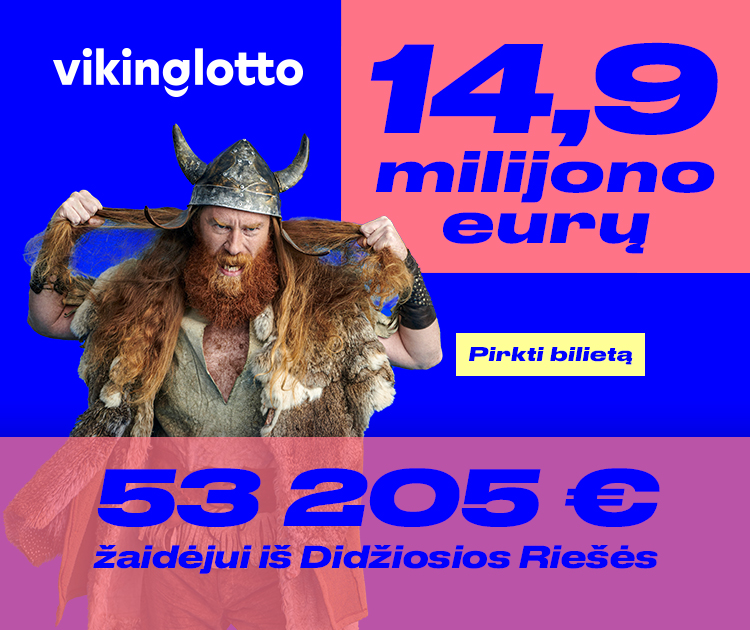 Vikinglotto Aukso puode - 14,9  mln