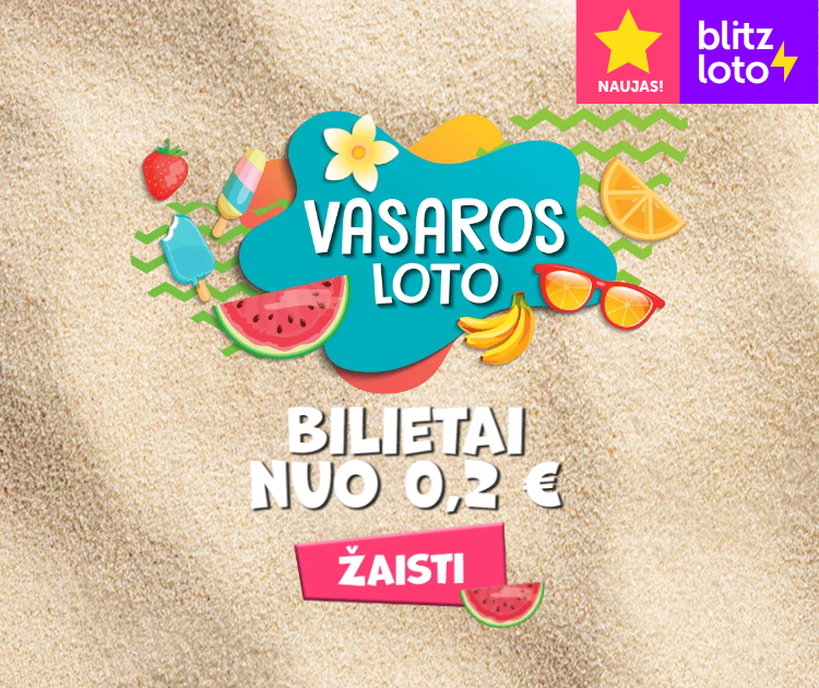 Naujas žaidimas Vasaros loto