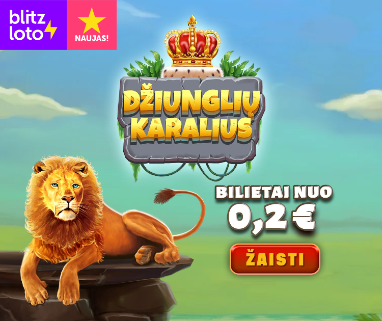 Naujas žaidimas Džiunglių karalius