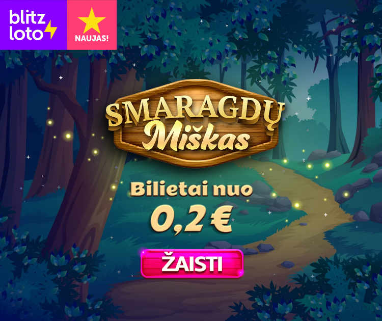 Naujas žaidimas Smaragdų miškas