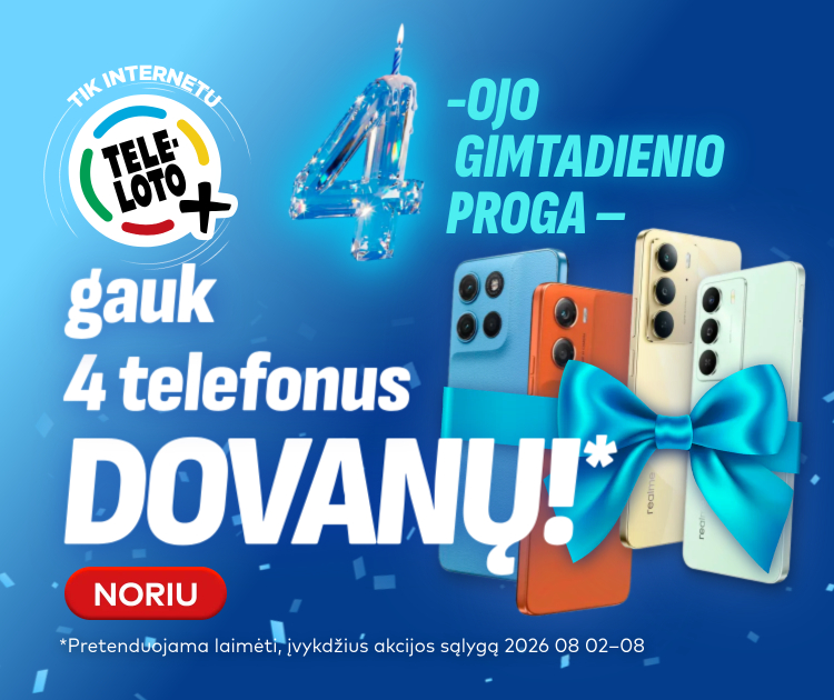 tl plius gimtadienis