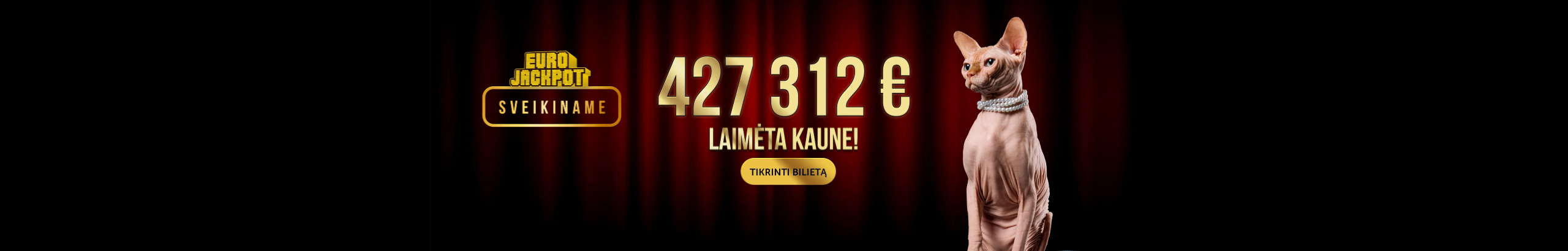EJP laimėta 427 312 eur