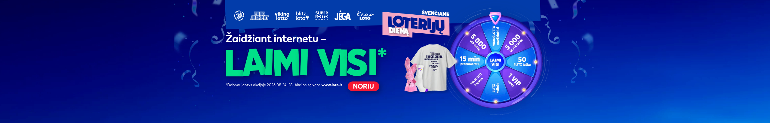 loteriju diena