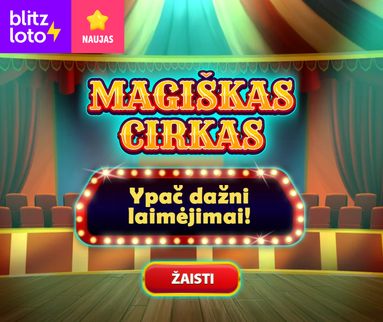 Naujas žaidimas Magiškas cirkas