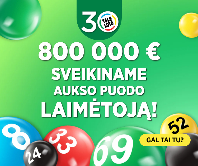 Teleloto AP laimėtas