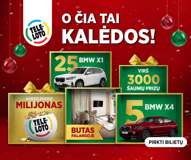Teleloto KALĖDOS 1