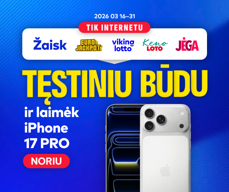 testiniu bilietu akcija