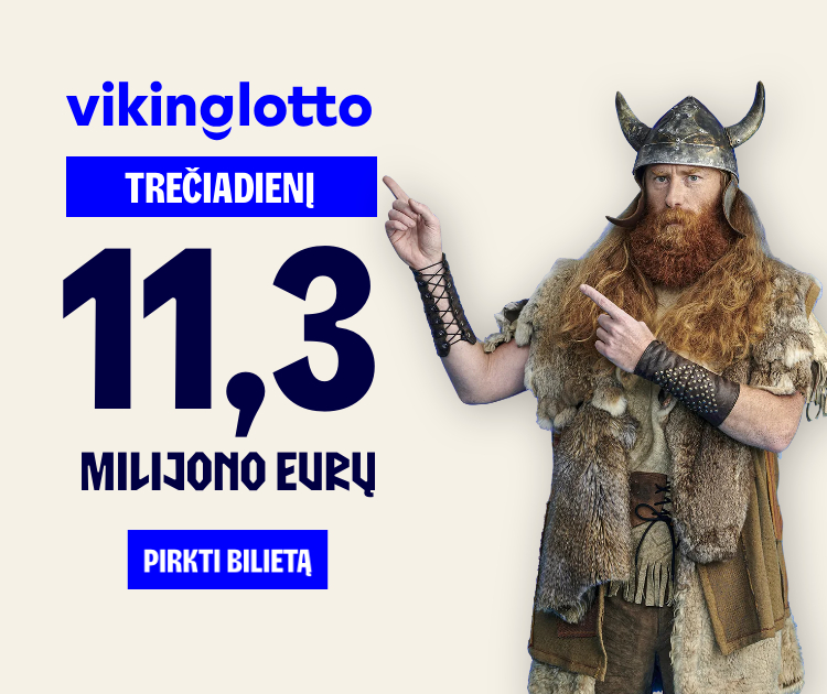 Vikinglotto Aukso puode - 11.3 mln