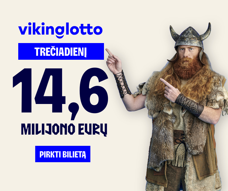 Vikinglotto Aukso puode - 14.6 mln