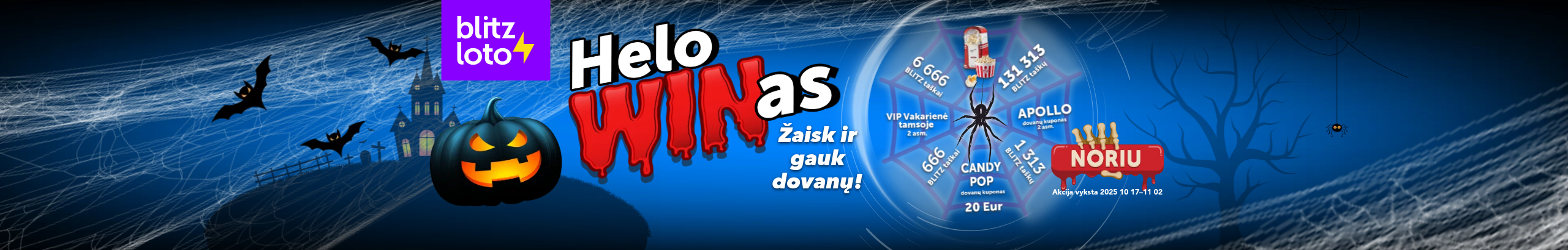 BLITZ Helowinas