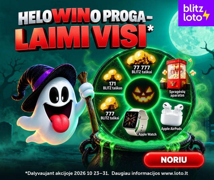 Blitz Helovinas 4 savaitė