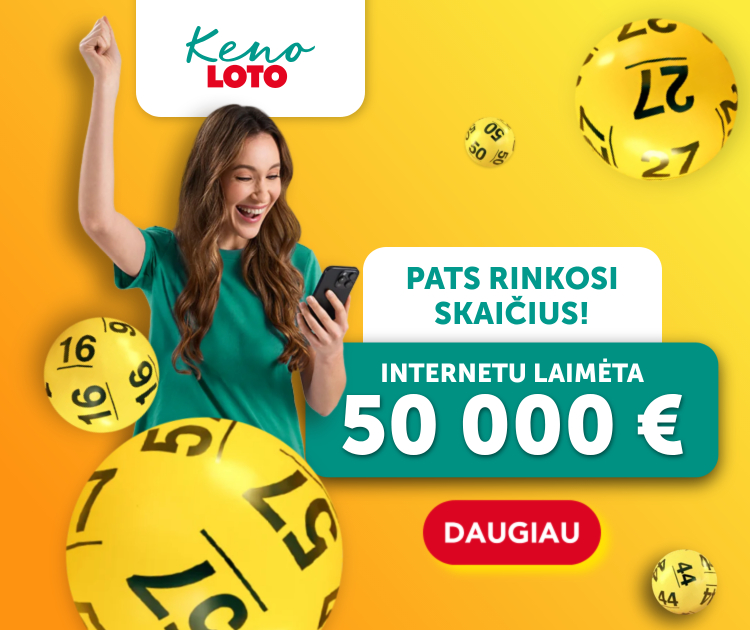 Kenoloto laimėjimas