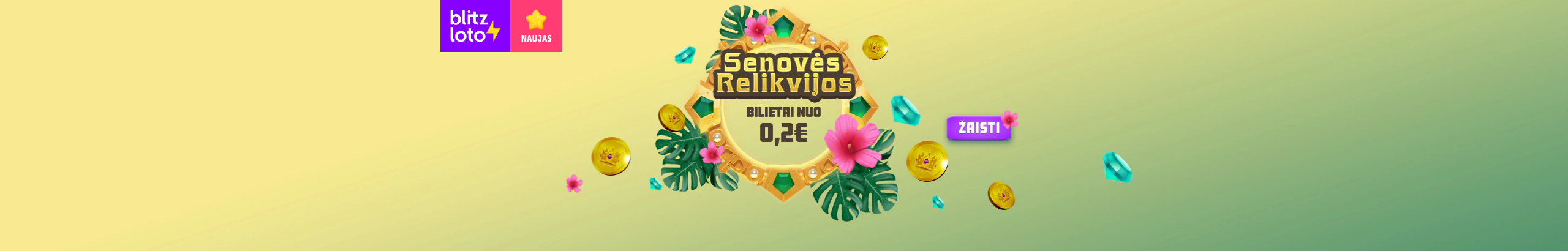 Naujas žaidimas Senovės relikvijos